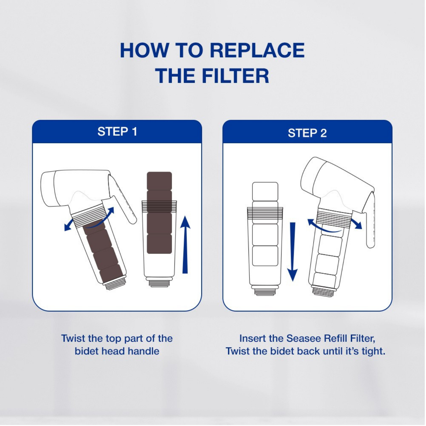SEASEE Jet Bidet Filter Refill for Toilet - product detail image 5
