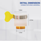 SEASEE Basin Connector for Faucet Filter - product detail image 4