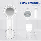 SEASEE Premium Shower Filter Kit - Bright White - product detail image 5