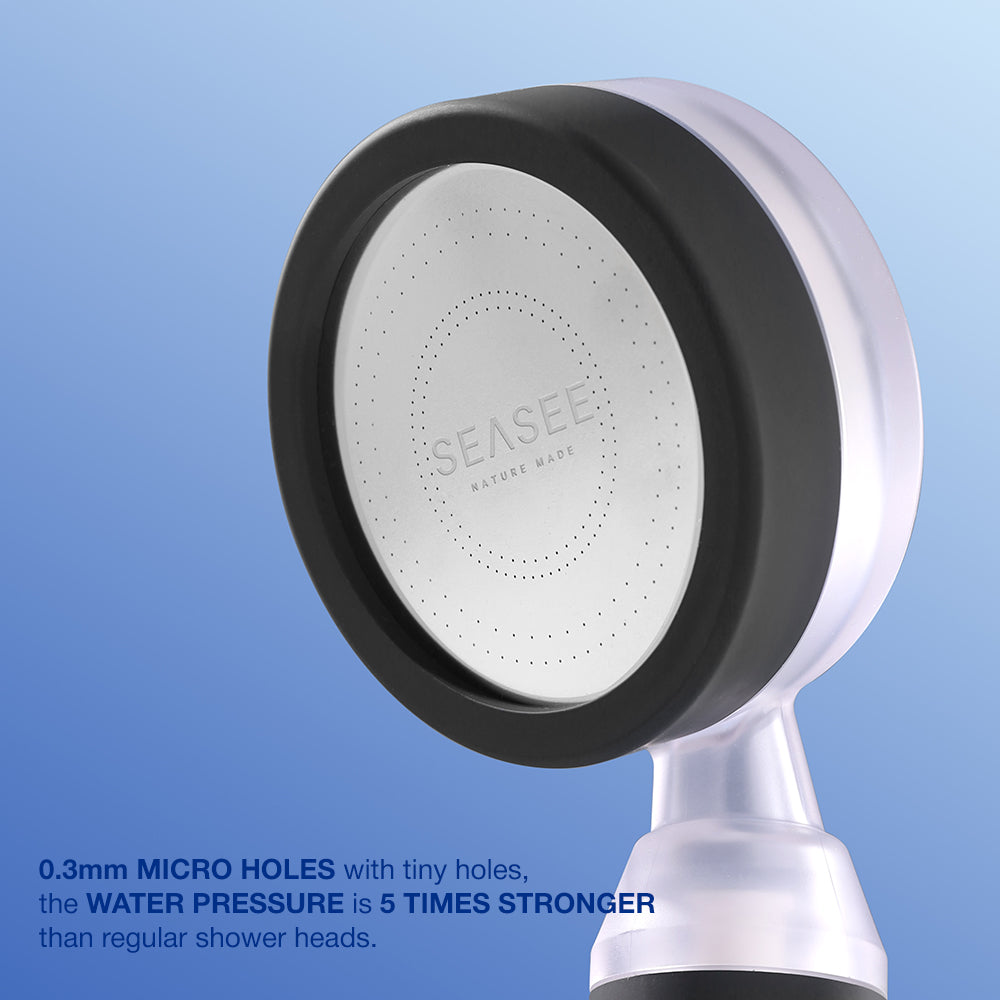 SEASEE Premium Shower Filter Kit - Jet Black - product detail image 6