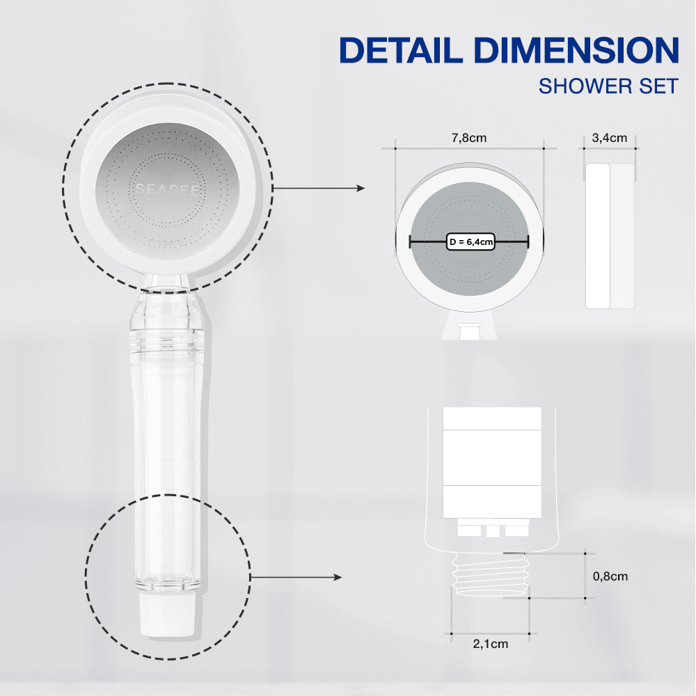 SEASEE Basic Shower Filter Kit - product detail image 7