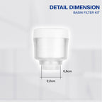 SEASEE Basin Sink Filter Kit - product detail image 6