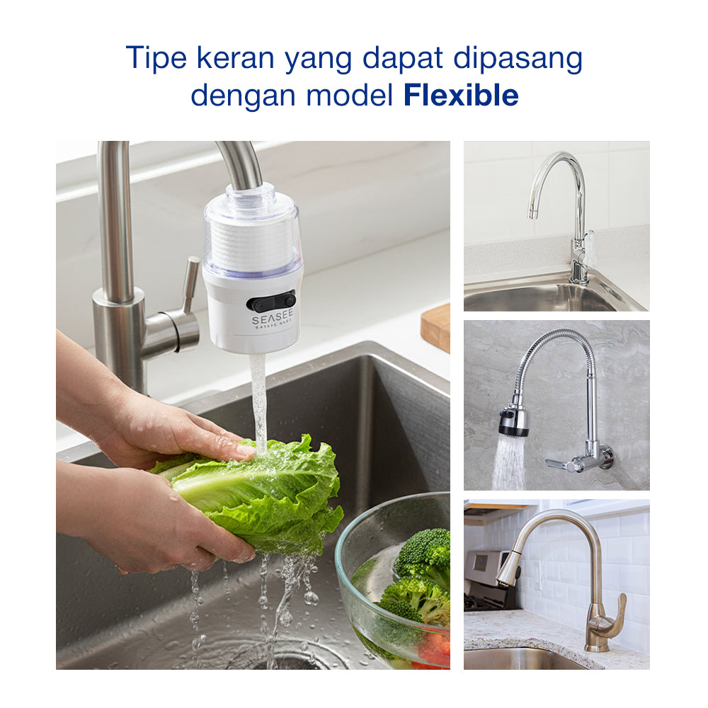 SEASEE Kitchen Water Filter Kit - Flexible Type - product detail image 3