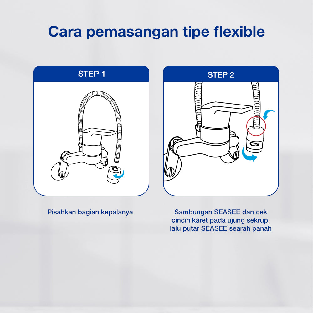 SEASEE Kitchen Water Filter Kit - Flexible Type - product detail image 5