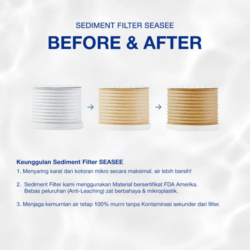 SEASEE Kitchen Water Filter Refill (2 ea) - product detail image 2