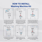 SEASEE Washing Machine Filter Kit with Antibacterial Ball - product detail image 4